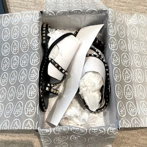 Ash Shoes black with gold studs